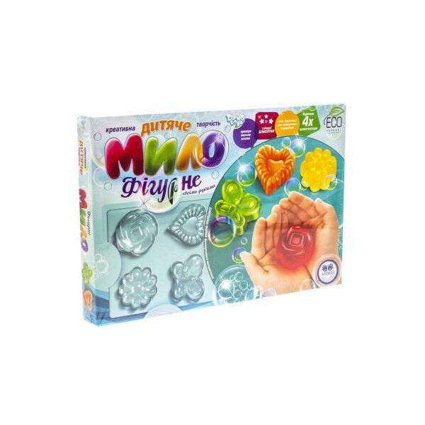 

Набор для творчества "Детское мыло фигурное", маленькое, укр., в кор. 28*20*3см (12шт)