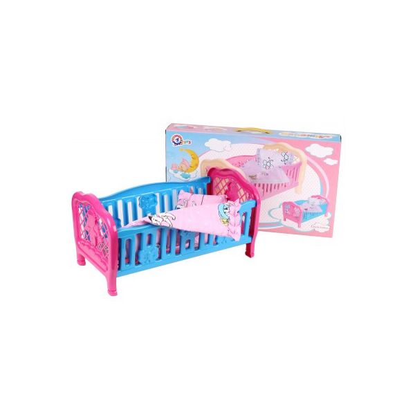 

Кроватка для кукол, в кор. 52*31*8см, ТМ Технок, Украина (4шт)