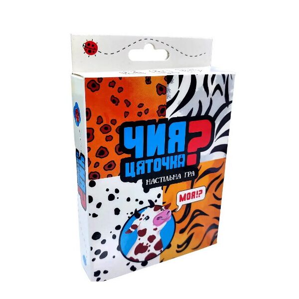 

Настольная игра "Чия цяточка" укр., в кор. 9,1*11,5*2,2см