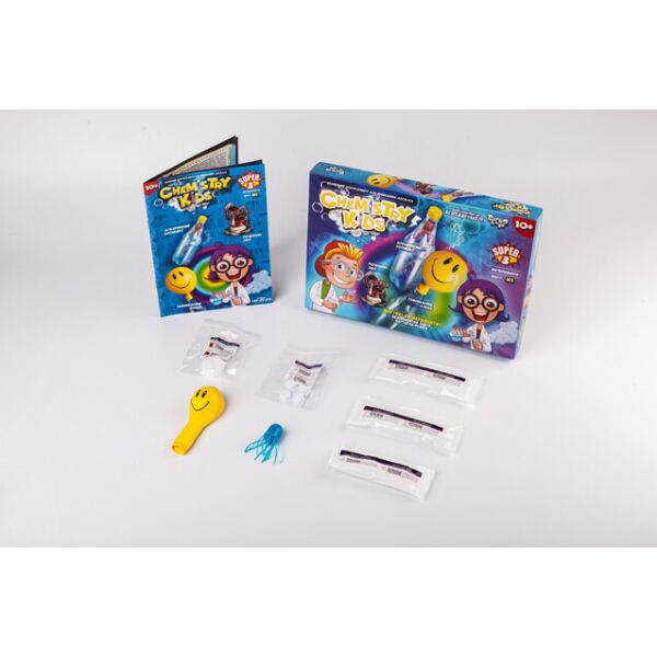 

Набор для проведения опытов "Chemistry kids 1", эконом., укр., в кор. 28*20*3см (8шт)