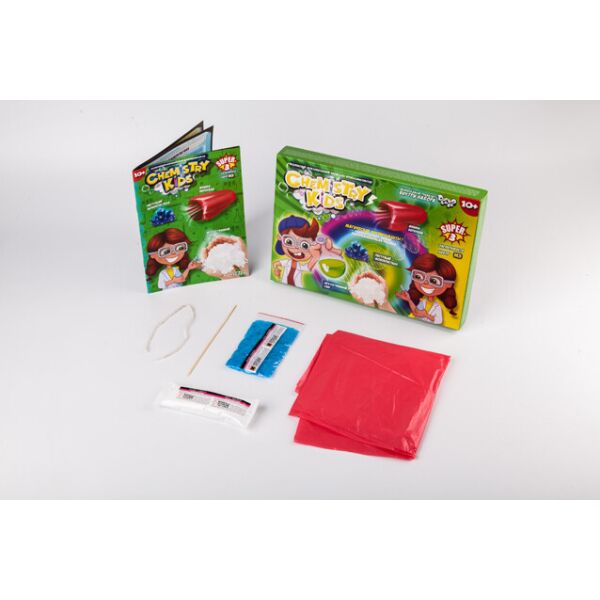 

Набор для проведения опытов "Chemistry kids 3", эконом., рус., в кор. 28*20*3см (8шт)