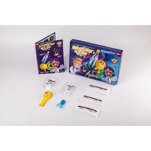 

Набор для проведения опытов "Chemistry kids 1", эконом., рус., в кор. 28*20*3см (8шт)