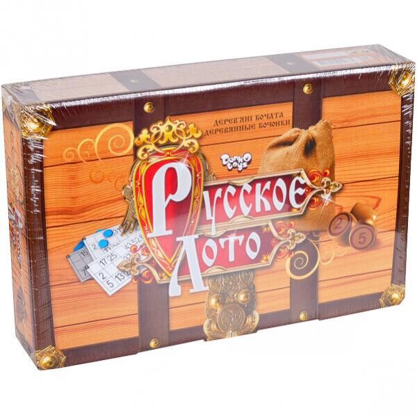 

Игра наст. "Русское лото", коричневое, в кор. 34*22*7см (5шт)