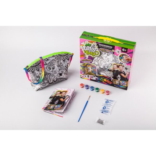 

Набор для творчества "My Color Bag", сумка-раскраска, мини, в кор.24*24*6см (5шт)