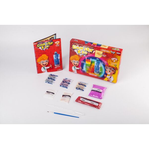 

Набор для проведения опытов "Chemistry kids 4", эконом., укр., в кор. 28*20*3см (8шт)