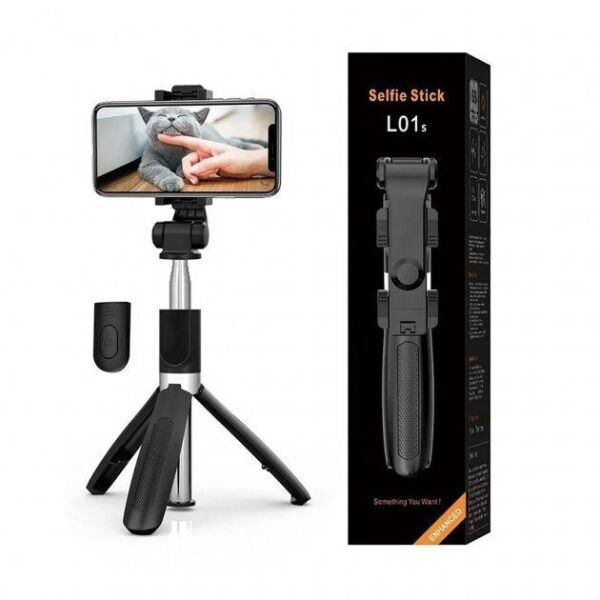 

Селфи палка штатив тренога Bluetooth с пультом Selfie Stick L01