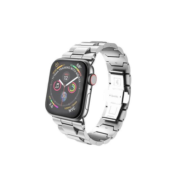 

Ремешок HOCO для Apple Watch Series 4/3/2/1 (38/40 мм) Серебристый (WB03)