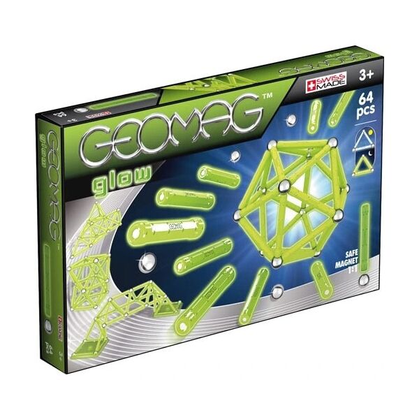 

Светящийся магнитный конструктор Geomag Glow PF.523.336.00 64 детали