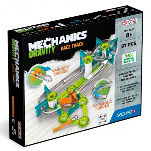 

Магнитный конструктор Geomag Gravity 67 RE Race Track 760GM 67 деталей