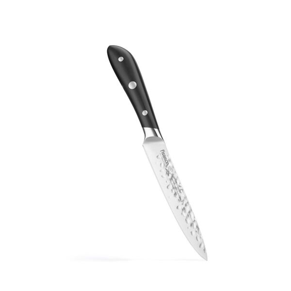

Универсальный нож Fissman HATTORI 13 см hammered (2532)
