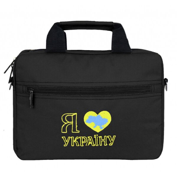 

Сумка для ноутбука Porto 12'' PN12 LoveUkraine Black (PN12BK_LoveUkr)