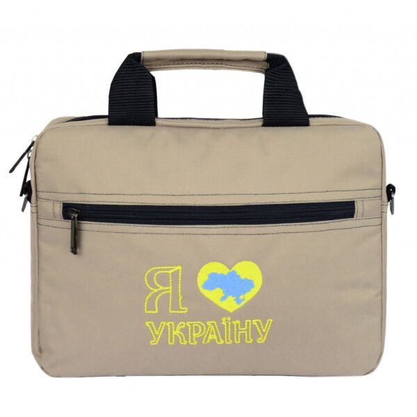 

Сумка для ноутбука Porto 12'' PN12 LoveUkraine Beige (PN12LB_LoveUkr)