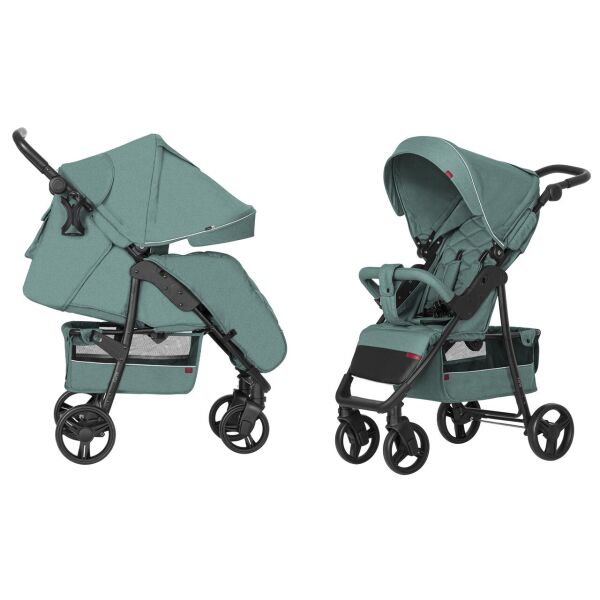 

Коляска прогулочная CARRELLO Forte CRL-8502 Pine Green + дождевик