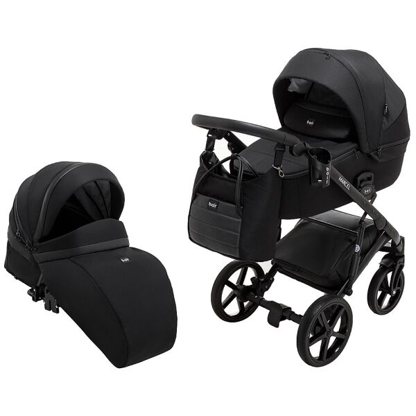 

Коляска 2 в 1 Bair Marcel Soft черный 625728