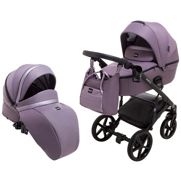 

Коляска 2 в 1 Bair Marcel Soft фиолетовый 625725