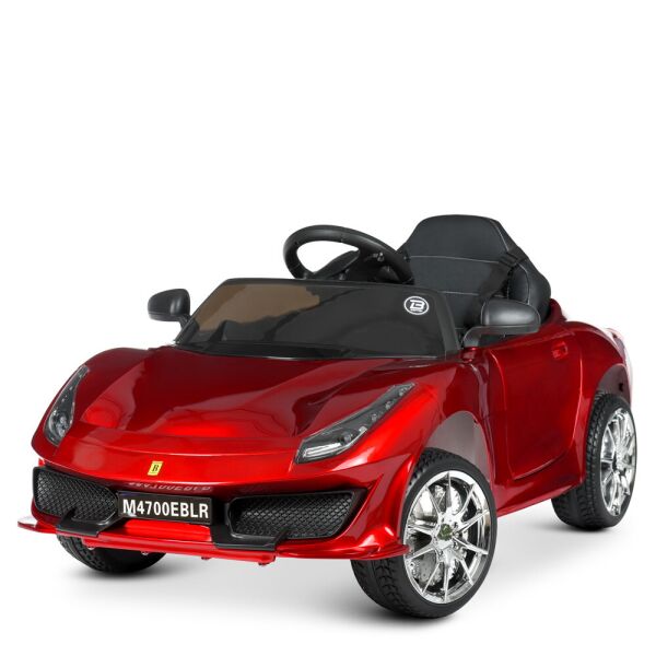 

Электромобиль Машина M 4700EBLRS-3 красный BAMBI