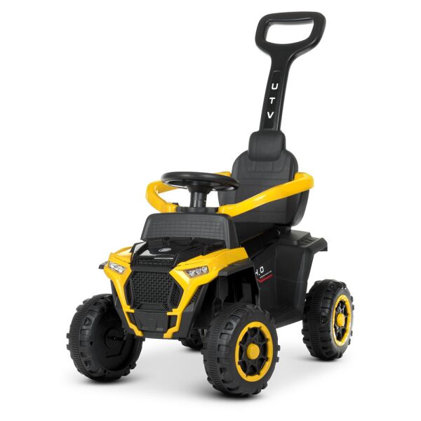 

Толокар-машина 2в1 Bambi Racer M 4802-6 Black-Yellow (M 4802)