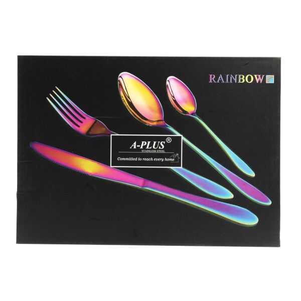 

Набор столовых предметов A-PLUS Rainbow