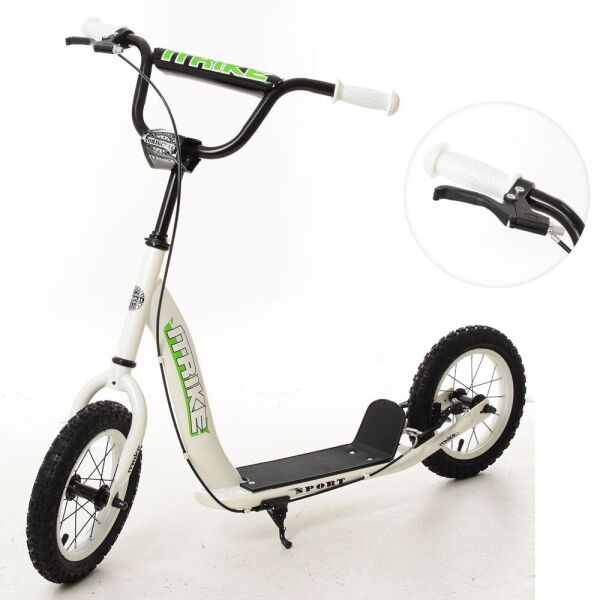 

Самокат для детей и взрослых Scooter с ручным тормозом (БЕЛЫЙ) арт. 2-043-1-W
