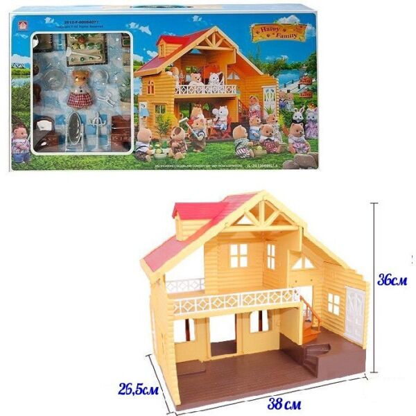 

Домик "Загородный" аналог Sylvanian Families арт. 012-03