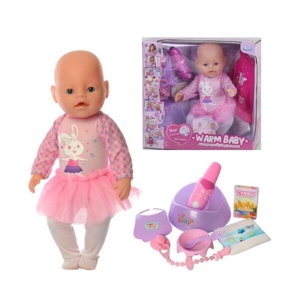 

Пупс "Baby" с магнитной соской (Warm baby) арт. 057 A-580