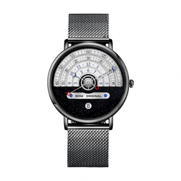 

Часы мужские DOM M-1288 с металлическим браслетом Черный