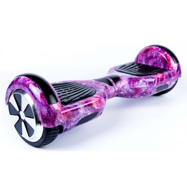 

Гироборд Smart Balance Фиолетовый космос 6,5" / 20 км/ч с самобалансировкой + Bluetooth колонка 700 Вт