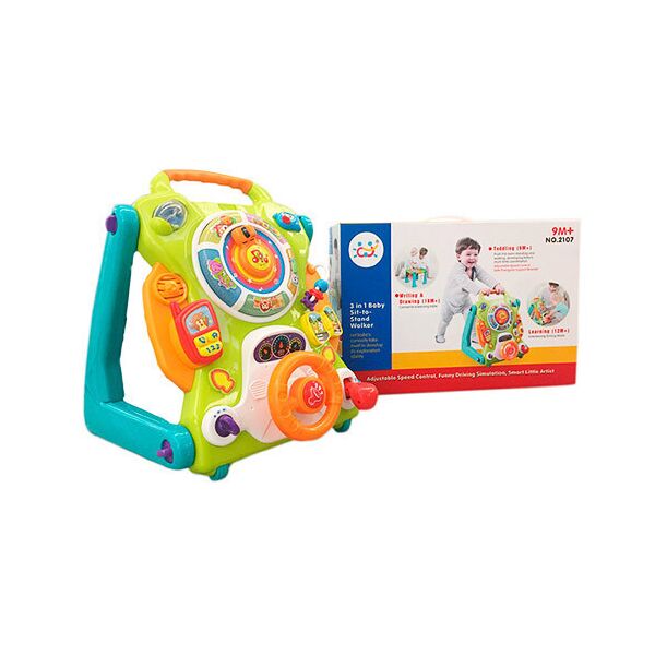 

Игровой центр - каталка - ходунки - столик 3 в 1 арт. 2107