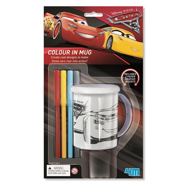 

Раскрась чашку Тачки Disney 4M (00-06208)