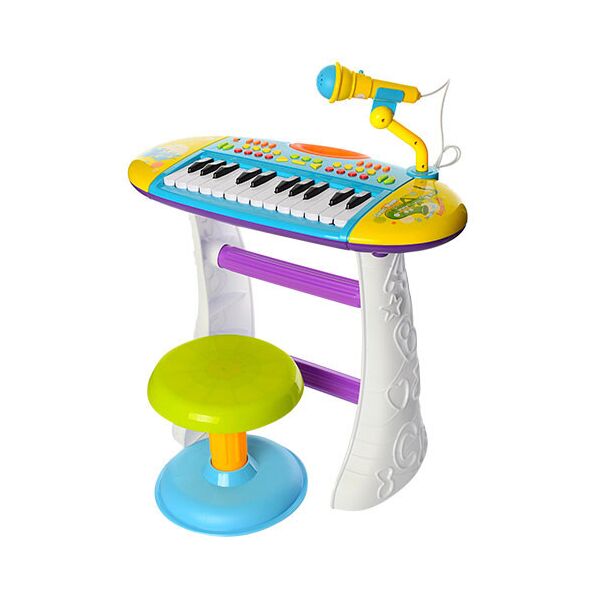 

Детский синтезатор на ножках LIMO TOYS со стульчиком (Blue) (BB383BD(Blue))