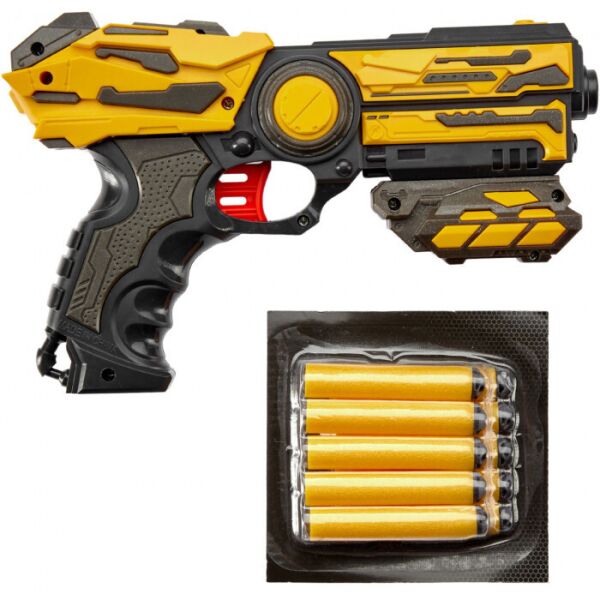 

Бластер с мягкими пулями ZIPP Toys 10 патронов (FJ1052)