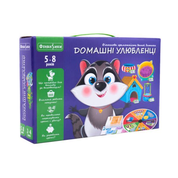 

Настольная игра для детей Vladi Toys «Домашние любимцы» (VT2312-07)
