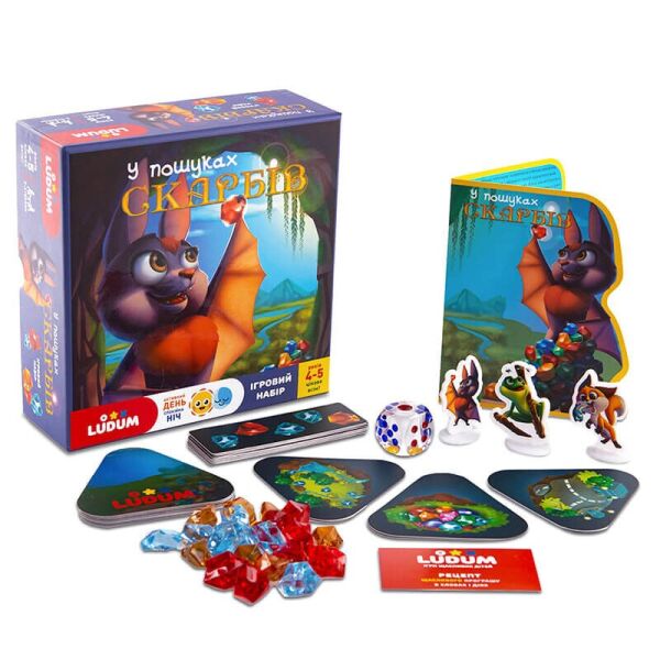 

Игровой набор "В поисках сокровищ" Ludum украинский язык (LD1046-55)