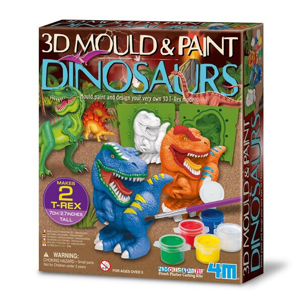 

Набор для создания 3D-фигурок из гипса Динозавры 4M (00-04777)