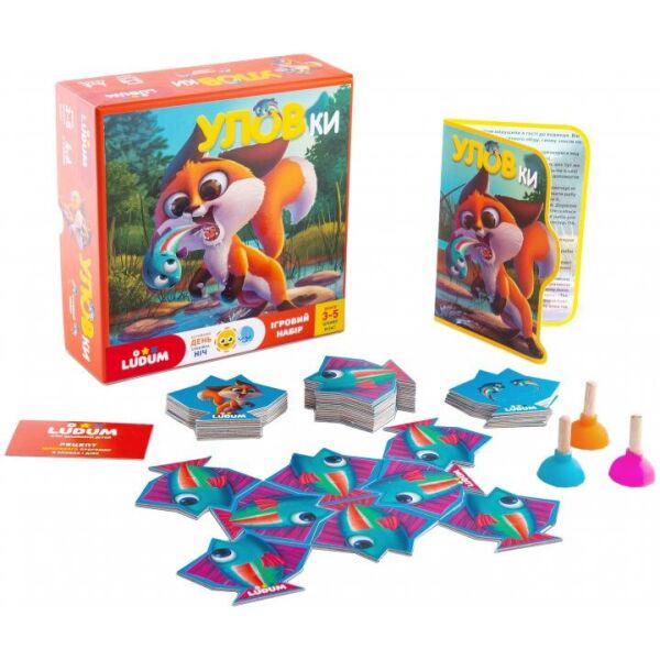 

Игровой набор "УЛОВки" Ludum украинский язык (LD1046-54)