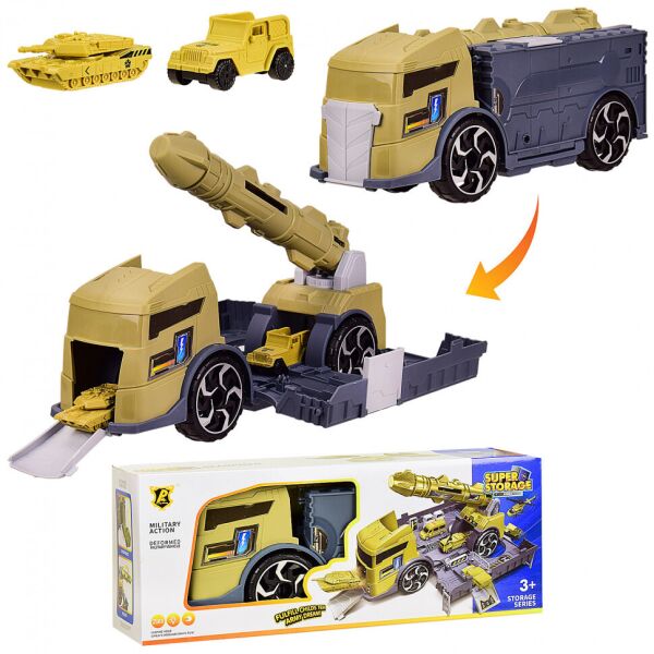 

Игровой набор Veld Co "Трейлер-Военная база" (P910-A)