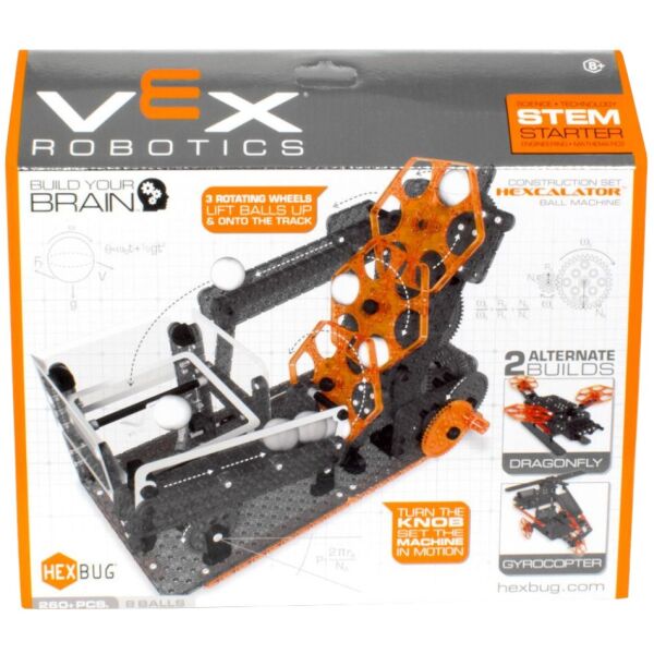 

Конструктор Hexcalator Ball Machine VEX Robotics 260 деталей от HEXBUG 406-4206