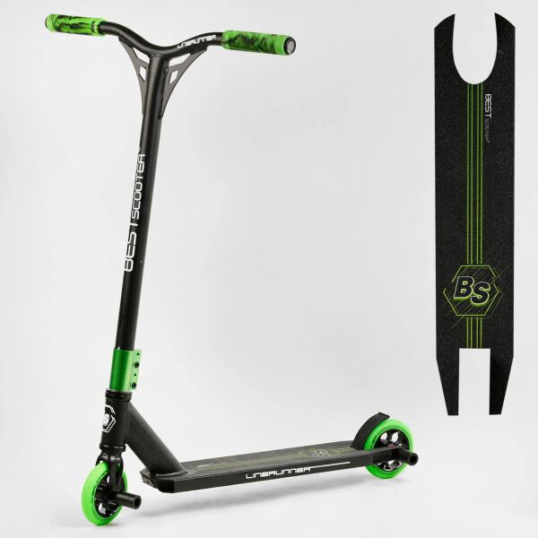 

Самокат BEST SCOOTER LR-30360 черный (диски металл, HIC, 2 пеги)