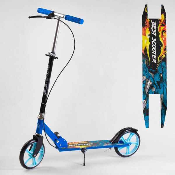 

Самокат BEST SCOOTER 30156 (ручной тормоз)