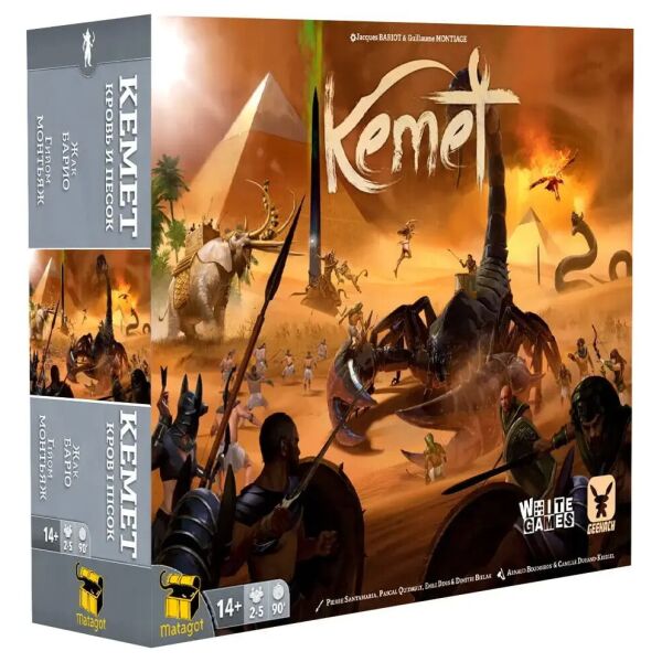 

Кемет. Кров і Пісок (Кемет. Кровь и Песок, Kemet. Blood and Sand) UKR