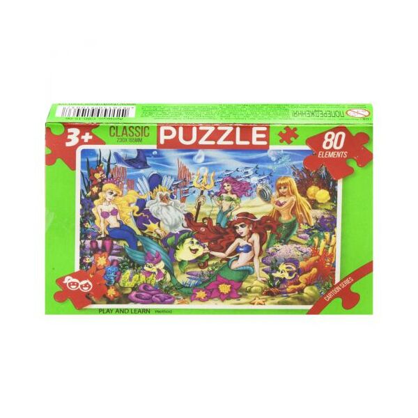 

Пазл Danko Toys Русалочка 80 эл