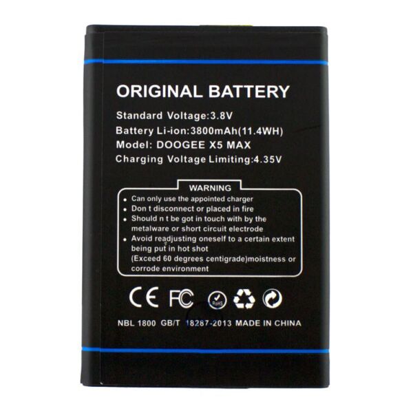 

Аккумулятор батарея Doogee X5 Max, X5 MAX PRO 3800 mAh BAT16484000 Original PRC
