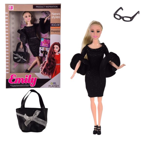 

Детская кукла "Emily" QJ Toys с аксессуарами (QJ062B)