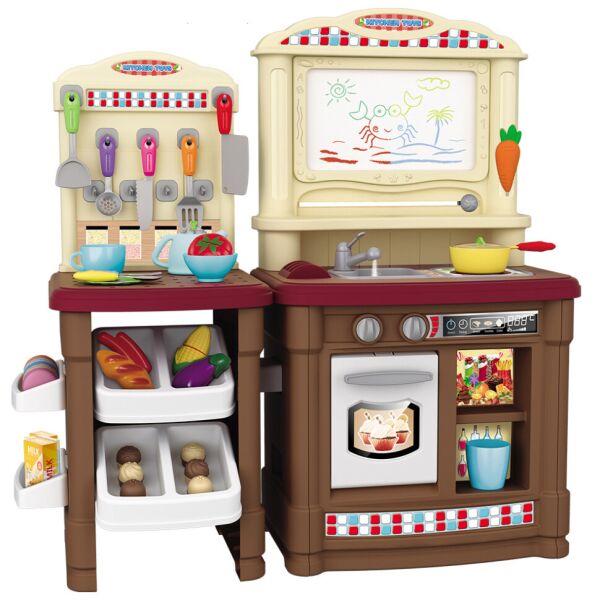 

Игровой набор Кухня Be In Fun с набором посуды и продуктов () (BL-101B)