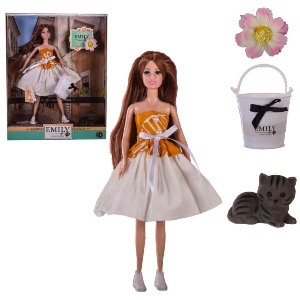 

Детская кукла "Emily" QJ Toys с аксессуарами, 29 см (QJ111B)