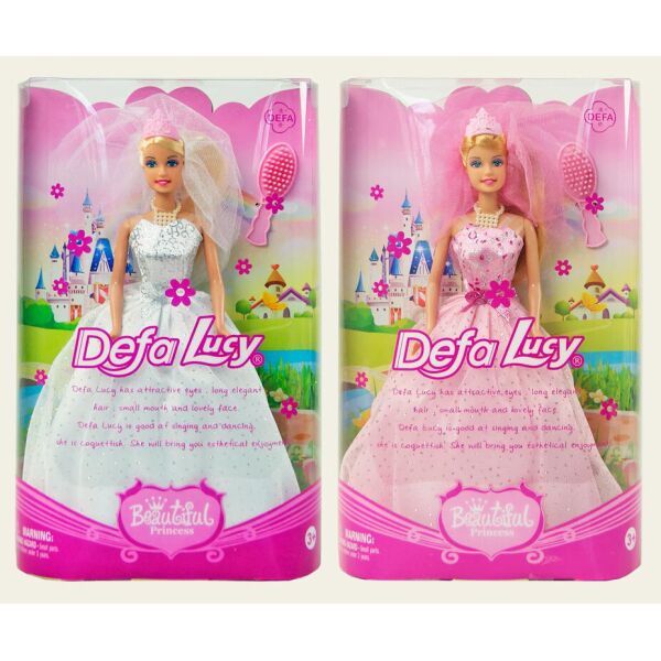 

Кукла типа Барби невеста Defa Lucy Bambi, 2 вида (6091(Pink))