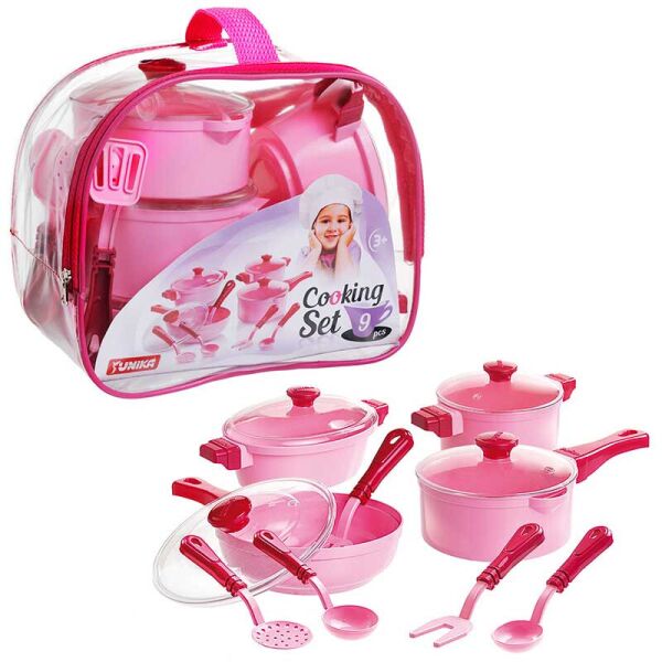 

Игровой набор посуды Cooking Set Юника ЮНИКА, 9 предметов (71726)