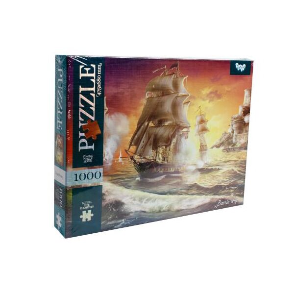 

Пазл Danko Toys Военный корабль 1000 элементов 124055