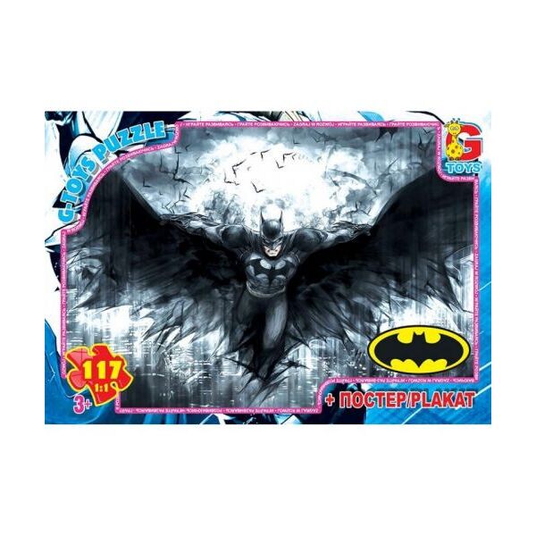 

Пазл G-toys Бэтмен 117 элементов