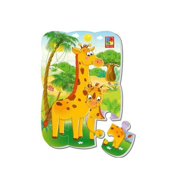 

Пазл магнитный Vladi Toys Жирафики 12 деталей (57574)